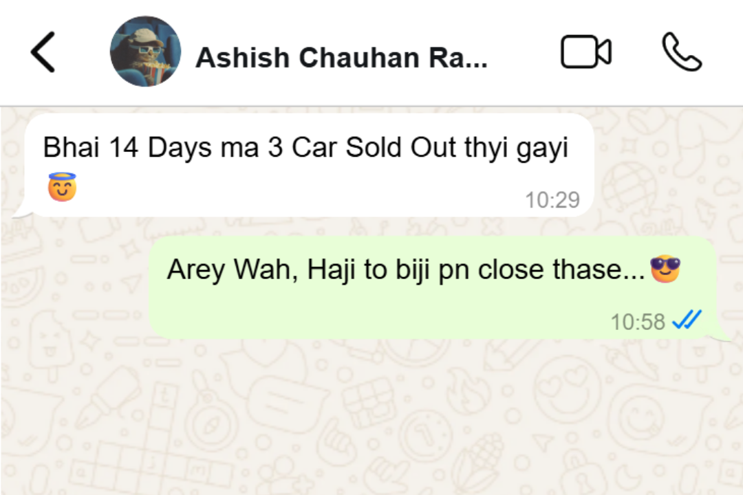 Dealer feedback 10