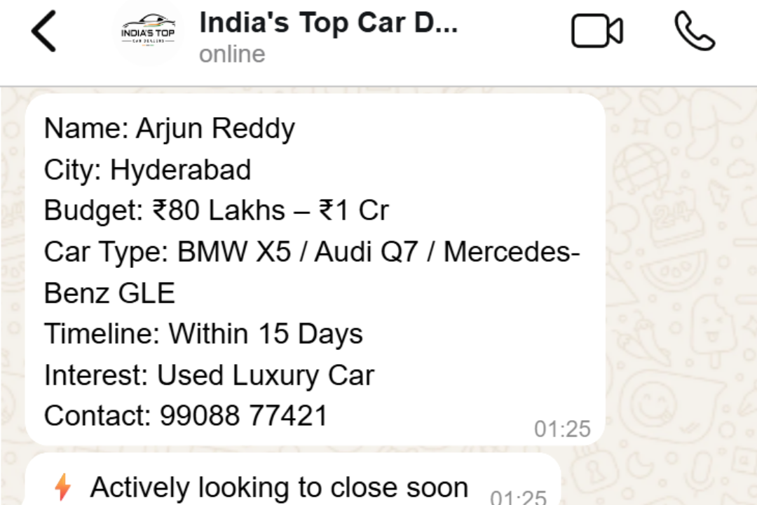 Buyer lead 2