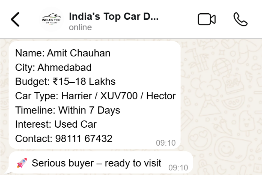 Buyer lead 3